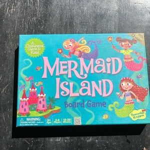 Mermaid Island Peaceable Kingdom board game a cooperative game for kids